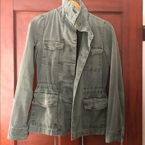 Military style cotton Fatigue jacket UO XS